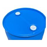 55 Gallon Blue Water Barrel | Solid Mold |2 Inch Bung Holes, Good for Long Term Drinking Water Use | BPA Free  - Retail: $125
