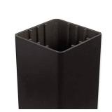 APPEARS NEW - Trex Charcoal Black Color Post Sleeve 4 in. x 4 in. x 39 in.(1 Included)  - Retail: $87