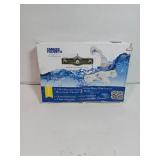 APPEARS NEW - American Brass J68 RV Metallic Chrome Tub/Shower Diverter Faucet with Crystal Handles 8  - Includes Shower Kit  - Retail: $153