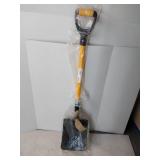 FACTORY SEALED - Ashman Heavy-Duty Transfer Shovel (1-Pack) with 41-Inch long Durable Handle and Blade- Ideal for Construction, Landscaping, Gardening, and Snow Removal- Durable, Rust-Resistant, and M