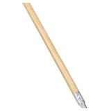 APPEARS NEW - (Color Varies From Stock Image)Rubbermaid Commercial Products Lacquered-Wood Broom Handle With Threaded Metal Tip, 60, Natural for Floor Cleaning/Sweeping in Home/Office, Pack of 12