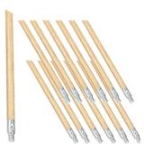 APPEARS NEW - (Color Varies From Stock Image)Rubbermaid Commercial Products Lacquered-Wood Broom Handle With Threaded Metal Tip, 60, Natural for Floor Cleaning/Sweeping in Home/Office, Pack of 12