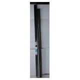 1 Catalyst Fence Solutions Pre Assembled Steel Post Surface Mount 2x2x76 for 6x4ft Vinyl Fence and 1 73" End Rail Post (See Photos for Measurements)