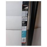 1 Catalyst Fence Solutions Pre Assembled Steel Post Surface Mount 2x2x76 for 6x4ft Vinyl Fence and 1 73" End Rail Post (See Photos for Measurements)