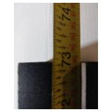 1 Catalyst Fence Solutions Pre Assembled Steel Post Surface Mount 2x2x76 for 6x4ft Vinyl Fence and 1 73" End Rail Post (See Photos for Measurements)