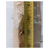 C.R.L. Co. Cutting Formula for EK Series Sliding Shower Door Kits, Gold Color