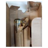 Glendale Silver Anodized Style 94-S Color Guard Parade Indoor Display Aluminum 2-piece Flagpole 9