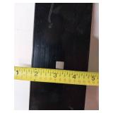 Scraper Bar 60 x 3", 9- 3/8"  Square Holes