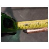 Pointed End Ground Rod: 5/8 in Dia, 8 ft Overall Lg, Copper Bonded Steel, 4 Pack