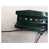 2- 8Ft Tapered U-Channel Posts, 2 LBS, Green