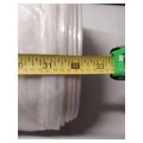 Heavy Duty Clear Plastic Sheeting, Unknown Diminsions,