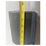 Black and Gold Chain Textured Wallpaper Sheets, 31 Wide, Unknown Length or Exact Number of Sheets