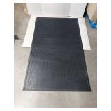 ULINE Maze Shoe Scraper Mat Doormat Outdoor Rubber Mat for Floor Indoor Outdoor Mat for Home Entrance Heavy Duty Commercial Rubber Floor Mat Garage Entry Foot Scraper Door Mat Outside 36 x 60 inches (