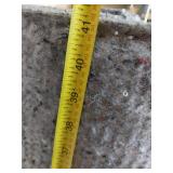 Underlayment Padding Roll, 41 Wide and 1/4" Thick, Unknown Length