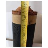 Black Fiberglass Screen Roll, 42 1/2 Wide, Unknown Length