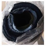 Blue Fabric Roll, 69 Wide, Unknown Length (Not Jean Material, Thinner)