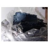 Blue Fabric Roll, 69 Wide, Unknown Length (Not Jean Material, Thinner)