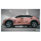 VViViD+ Satin Rose Gold Conform Chrome Vinyl Wrap Roll 5Ft Wide, Unknown Length