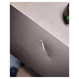 Deckorators Privacy Screen Flanged Fence Post Kit, 2-1/2 x 2-1/2 x 76", Texture Black