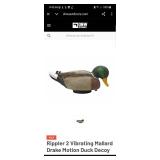 Rippler 2 Vibrating Mallard Drake Motion Duck Decoy by Mojo Outdoors - Retail: $0