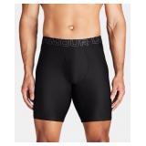 UA Boxerjock 2 Pair Size Medium Black & Grey 6â Inseam  - Retail: $22