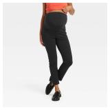 Case Pack-6 Brand New Pairs Over Belly Ponte Skinny Maternity Pants - Isabel Maternity by Ingrid & Isabelâ¢ Black - Retail: $180