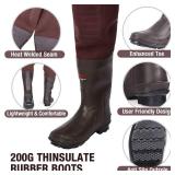 Magellan neoprene boot-foot chest waders Size 7 FW - Retail: $0