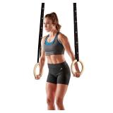 BCG Wooden Gym Rings - Retail: $70