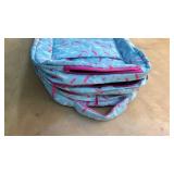 Baseball Lifestyle 101 Ice Cream backpack in the \"Cotton Candy\" color variant *Stitching Open At Top Of bag - Retail: $52