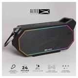 Altec Lansing HydraBoom 2.0 portable Bluetooth speaker Tested-Powers On  - Retail: $119
