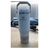 Stanley 30 oz Stainless Steel Ice Flow Flip Straw Tumbler