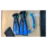 U.S. Divers Bimini Adult Snorkel, & Fins Set NO Mask