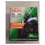 50 Gallon Wave Cut Extra Large Trash Bags (50-Count)