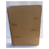 24" x 36" Infinity Mantle Mirror Brass - Threshold: Rust-Resistant, Wall Mount, Modern Decor - Retail: $90