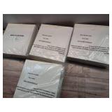 Pack of 4 ,11" Fabric Bin 6pk - Natural - Brightroom - Retail: $100