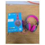JLab JBuddies Studio 2 Kids On-ear Headphones  Gray/Pink