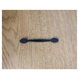 Tanlade 500 Pcs Eyeshadow Applicators Disposable Eye Makeup Brushes Eyeshadow Double Sided Sponge Brushes for Women Lady Girls(2.95 Inch,Black)