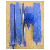 Microfiber Duster with Extension Pole - 4 Piece Dusters Set - Extends 15 to 80 Inches - Ceiling Fan Cleaner - Perfect for Cobwebs, Spider Webs, and Dust on Ceilings, Fans, Walls, Windows, and Blinds