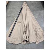 Yaheetech 9FT Outdoor Patio Umbrella, Outdoor Table Umbrella with Push Button Tilt and Crank, Yard Sun Shade, UV Protection Waterproof for Garden/Deck/Backyard/Pool