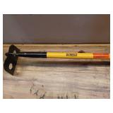 53 in. Fiberglass Handle Mortar Hoe