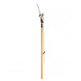 PowerLever 1-1/8 in. Cut Capacity Steel Saw Blade 15 in. Fiberglass Pole 14 ft. Tree Pruner - Retail: $60