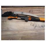 PowerLever 1-1/8 in. Cut Capacity Steel Saw Blade 15 in. Fiberglass Pole 14 ft. Tree Pruner - Retail: $60