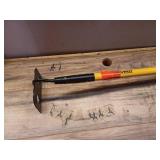 53 in. Fiberglass Handle Mortar Hoe