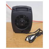 Lasko 9 1500W Electric Ceramic Space Heater with Adjustable Thermostat  Silver