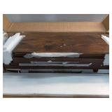 5-Shelf Bookcase with Adjustable Shelves, Canyon Walnut