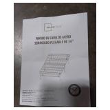 Mainstays Twin XL 14\" High Profile Foldable Steel Platform Bed Frame - Retail: $92