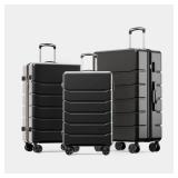 3 pcs Luggage with TSA Lock for Travelling and Business - Retail: $110