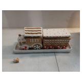 Holiday Time Ceramic Train Treat Jars with Base - Retail: $13