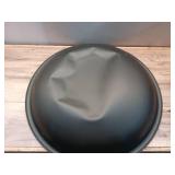 Mainstays 26  Round Iron Outdoor Wood Burning Fire Pit  Black