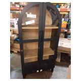 Better Homes & Gardens Juliet Arch Accent Cabinet, Black Finish - Retail: $298